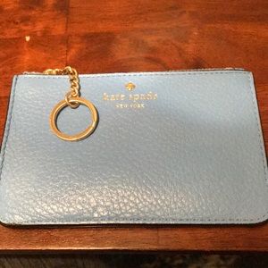 Blue Kate Spade card case
